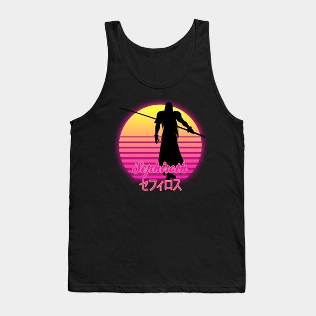 FF7 Retro Sephiroth Tank Top by Rickster07